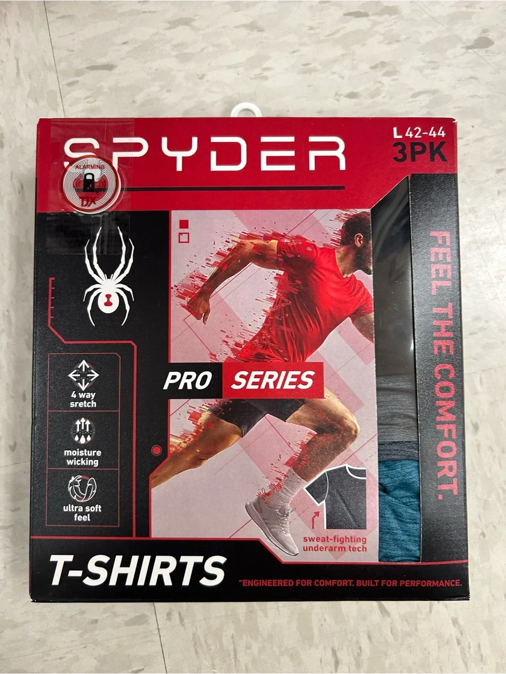 Spyder Pro Series Men’s Active T-Shirts 3-Pack